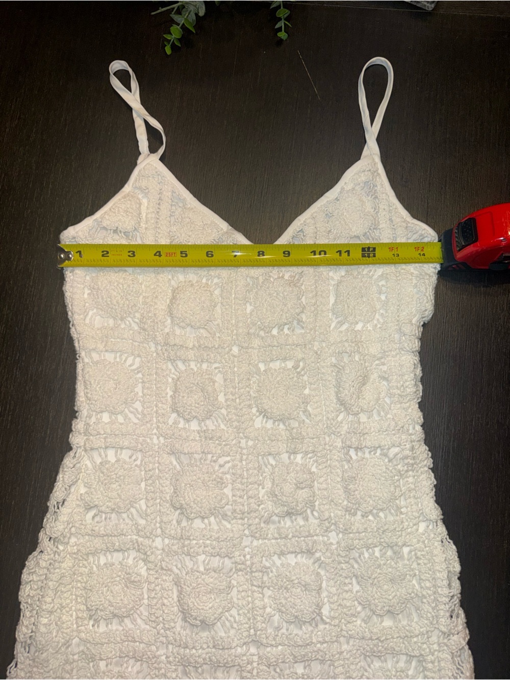 Cayman Sunset Crochet Midi Dress White Beachy Vacation Ready Feminine Brunch - Picture 7 of 10